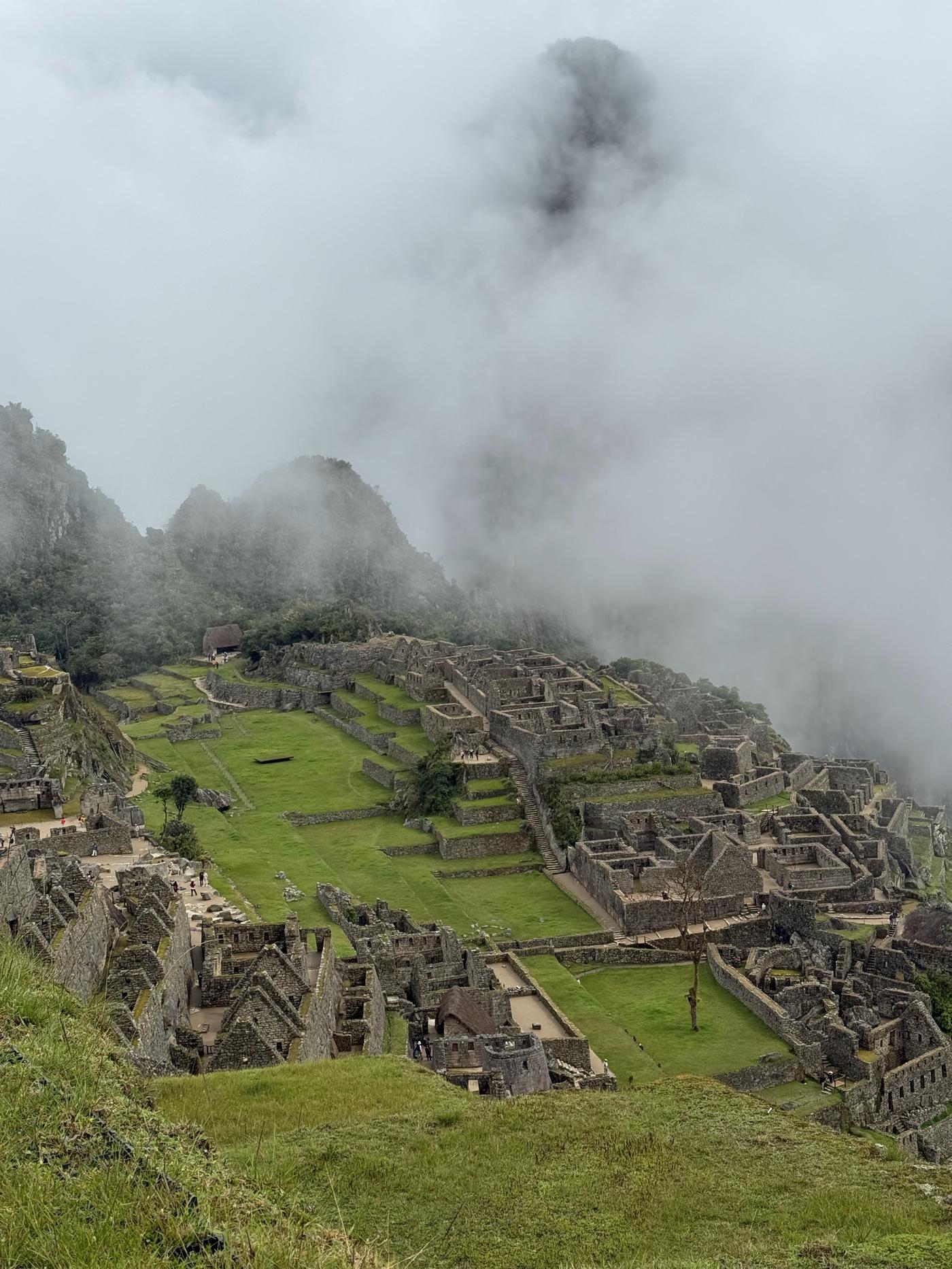 Meditation at ruins